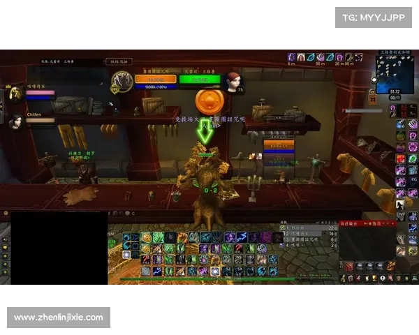 魔兽世界怀旧服：技能条移动，畅游中心